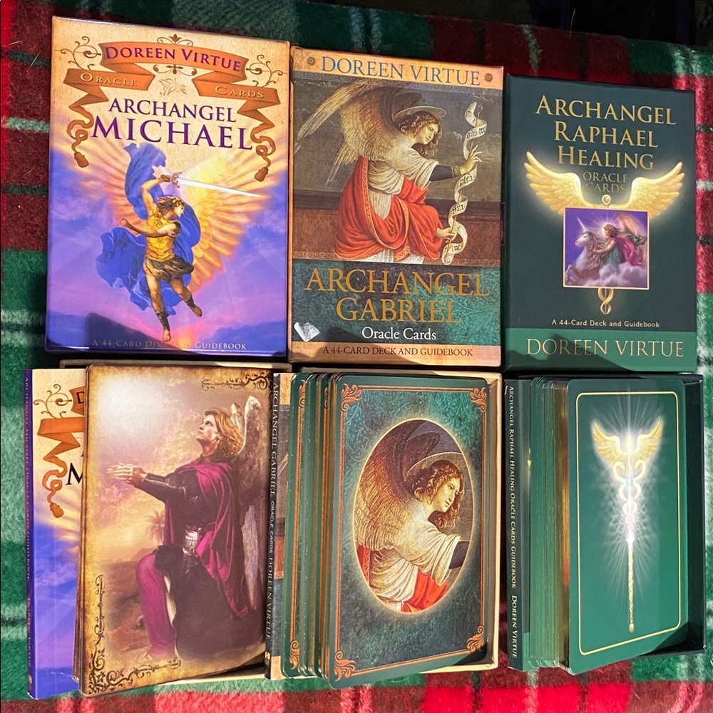 Make an offer! Doreen Virtue Angel cards: Michael, Gabriel, Raphael out of print